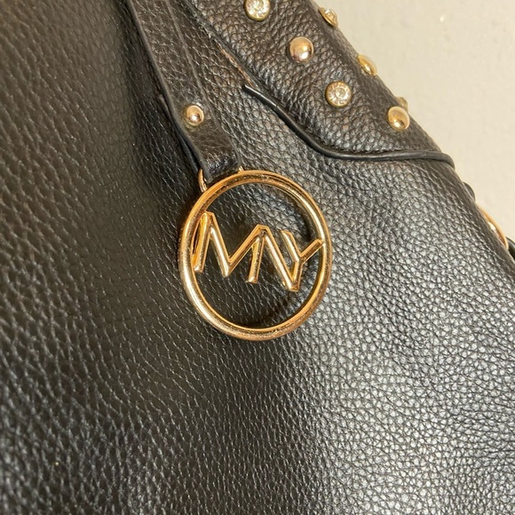 Y2k  Marc New York/Andrew Marc hobo studded purse - Picture 6 of 7